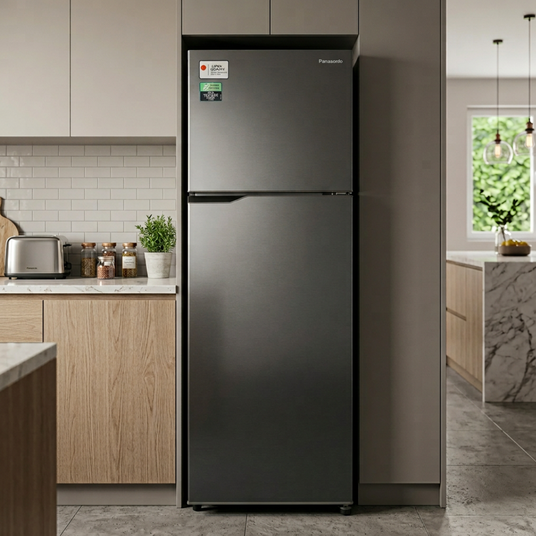 Panasonic 280L Double Door Refrigerator - NR-TH291BVHX | AC GHAR